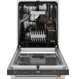 Café Matte Black Kitchen Package with French Door, Gas Range & Built-In Dishwasher