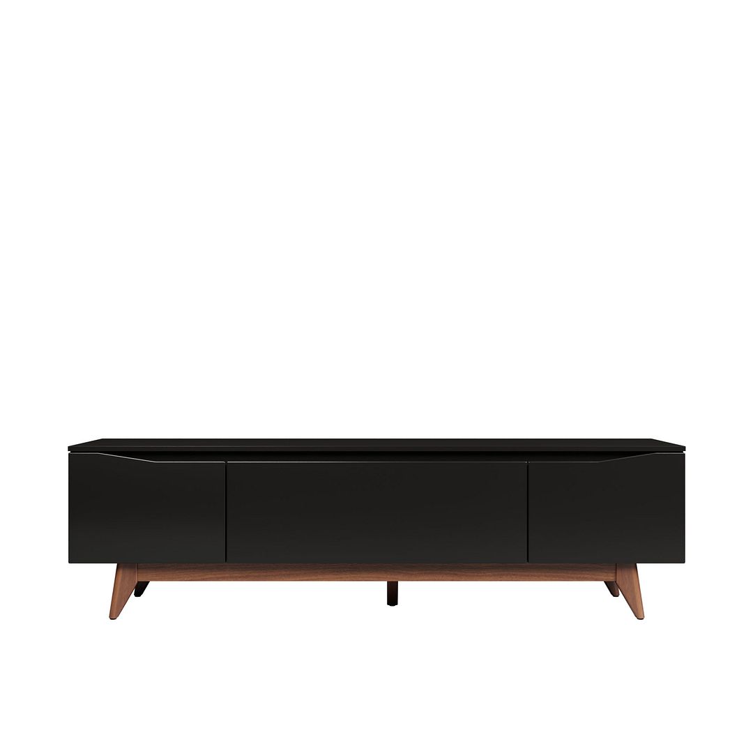 Ikast 72" TV Stand - Black Pro Touch
