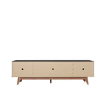 Ikast 72" TV Stand - Black Pro Touch