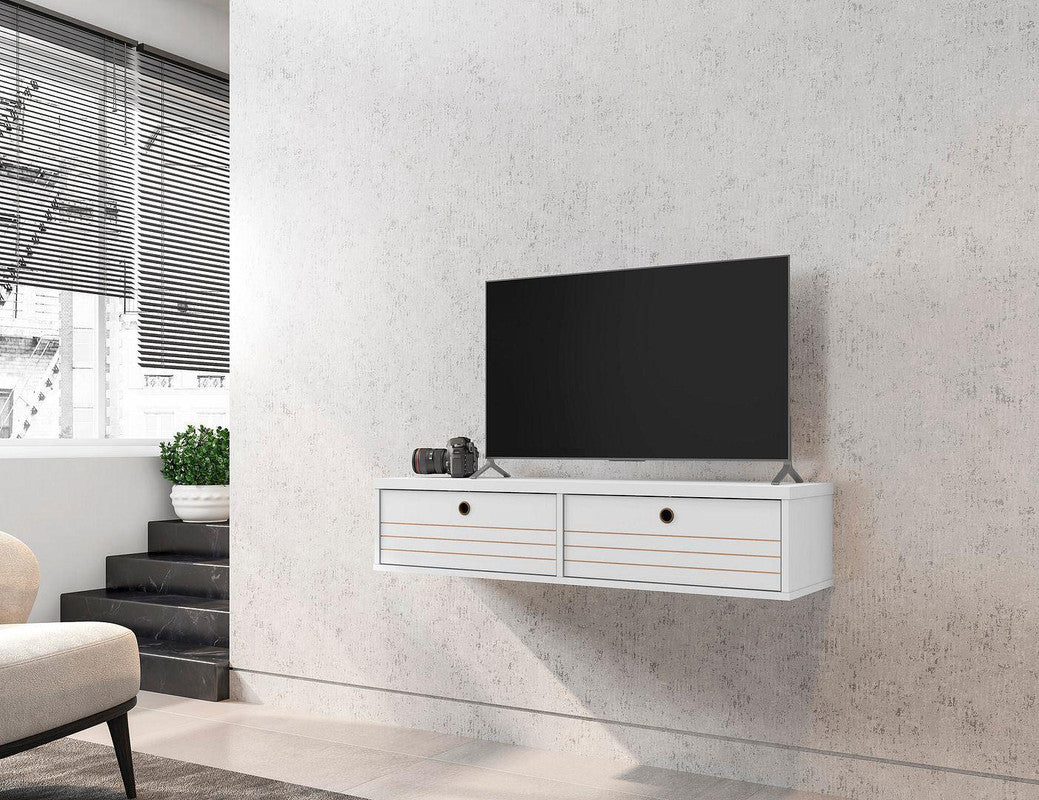 Lekedi 42" Floating Entertainment Centre - White