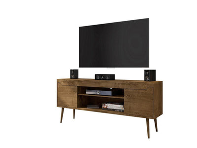 Gatutca TV Stand - Rustic Brown