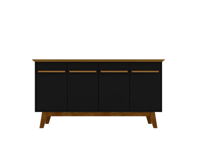 Osnabruck 63" Sideboard - Black/Cinnamon
