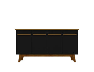 Osnabruck 63" Sideboard - Black/Cinnamon