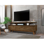 Osnabruck 71" TV Stand - Rustic Brown