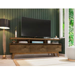 Osnabruck 71" TV Stand - Rustic Brown