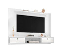 Lekedi 71" Floating Entertainment Centre - White