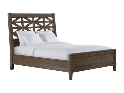 Alonso 3-Piece Queen Bed - Weathered Oak