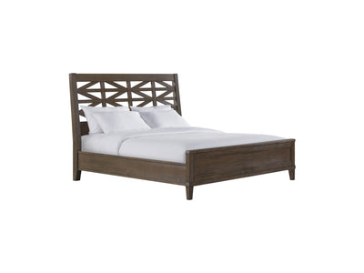 Alonso 3-Piece King Bed - Weathered Oak