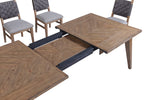 Oslo Extendable Dining Table - Weathered Chestnut