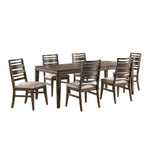 Kauai 7-Piece Dining Set - Walnut