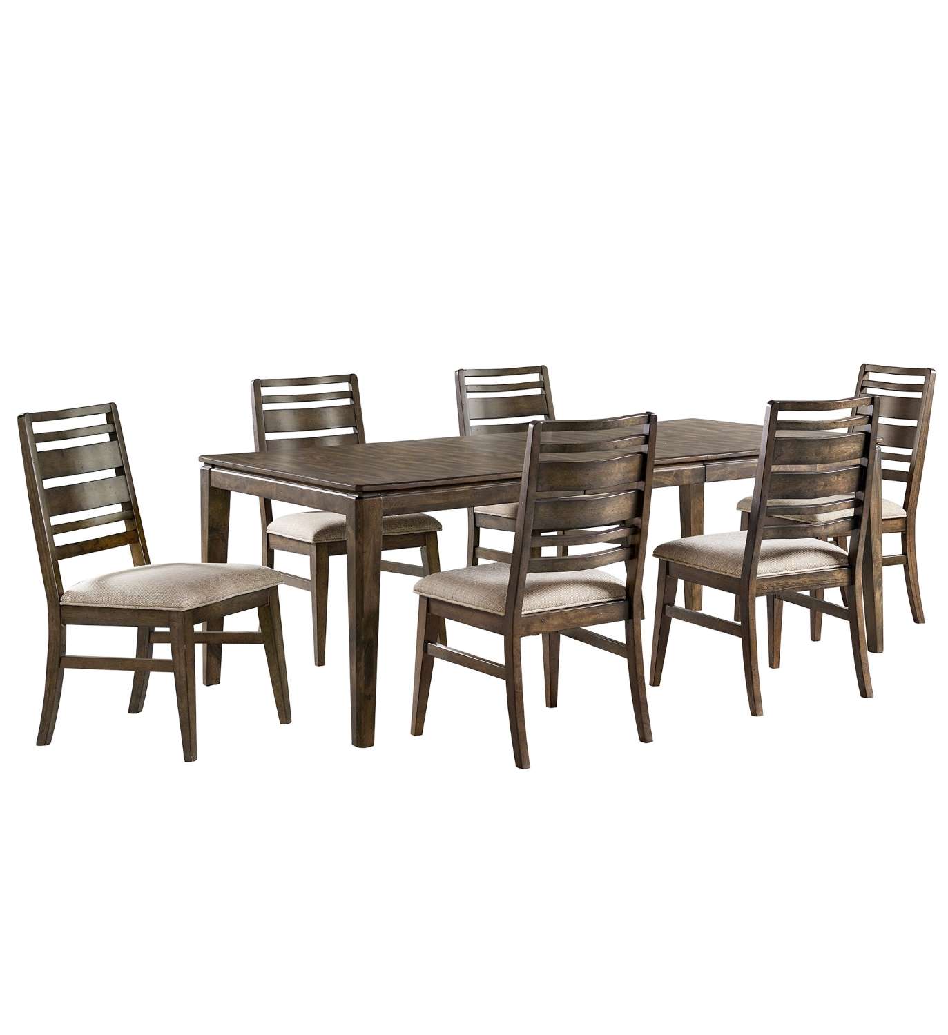 Kauai 7-Piece Dining Set - Walnut