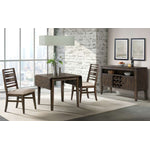 Kauai 3-Piece Dining Set - Walnut