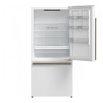 Forno Milano 62" White 2-piece Freestanding Dual Bottom Freezer Refrigerator (34.4 Cu. Ft.) - FFFFD1787-60WHT