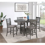 Freda Extendable Counter Height Dining Table - Grey
