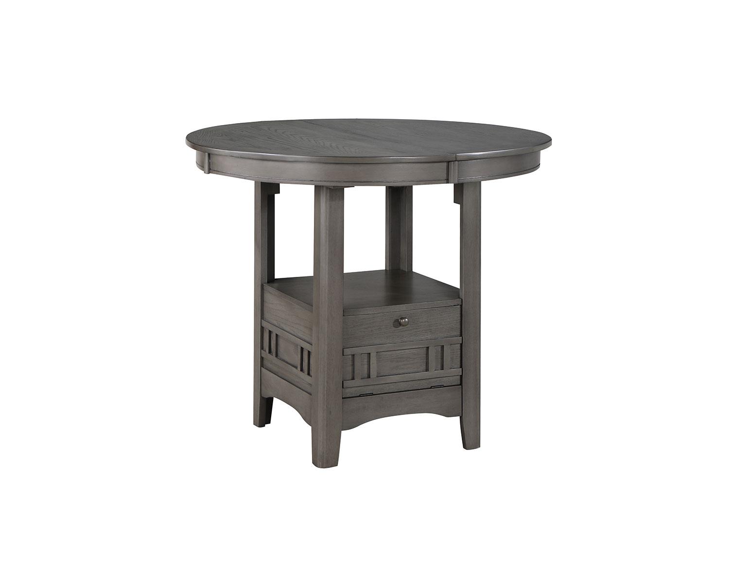Freda Extendable Counter Height Dining Table - Grey