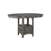 Freda Extendable Counter Height Dining Table - Grey