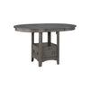 Freda Extendable Counter Height Dining Table - Grey
