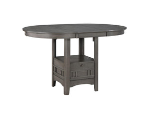 Freda Extendable Counter Height Dining Table - Grey