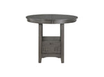 Freda Extendable Counter Height Dining Table - Grey