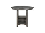 Freda 5-Piece Extendable Counter Height Dining Set - Grey