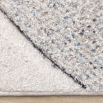 Feeling Connected 7'10" x 10'6" Rounded Shapes Design Area Rug - Grey