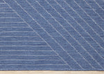 Summer Breeze 5'3" x 7'7" Outdoor Rug Traverse Stripes - Blue, White