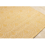 Summer Breeze 5'3" x 7'7" Outdoor Reversible Rug Rainbow Arch Pattern - Yellow, White