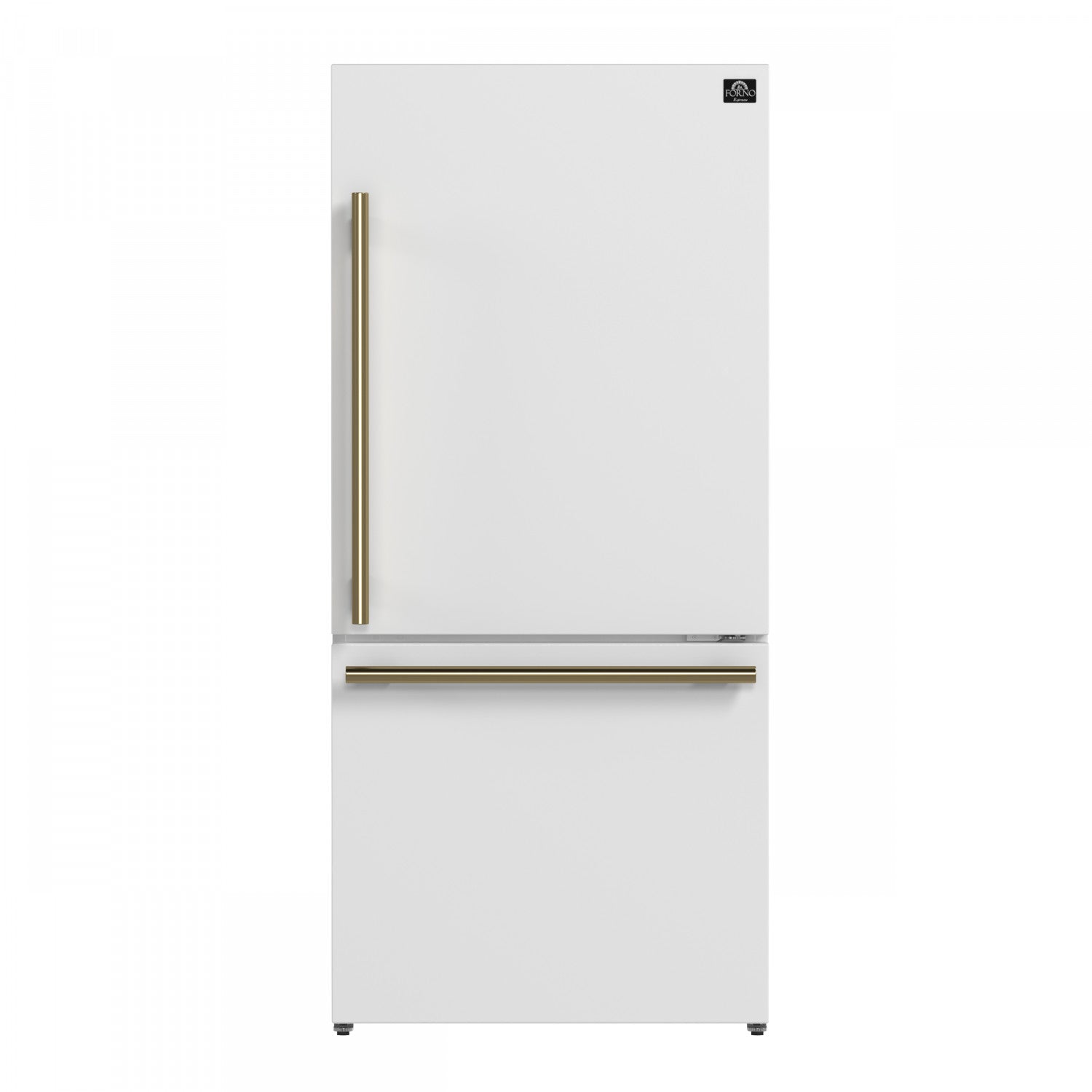 Forno Milano 62" White 2-piece Freestanding Dual Bottom Freezer Refrigerator (34.4 Cu. Ft.) - FFFFD1787-60WHT