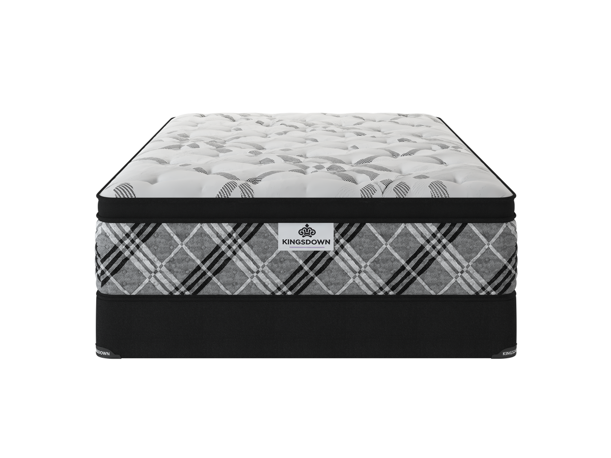 Kingsdown Natasha Plush Queen Mattress and Boxspring Set | Leon's
