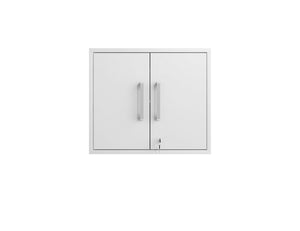 Lunde Floating Garage Storage Cabinet - White Gloss