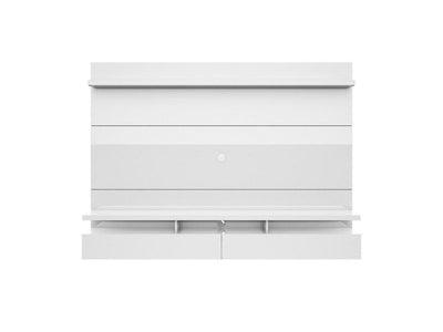 Lavo 86.5" Floating Wall Theater Entertainment Centre - White