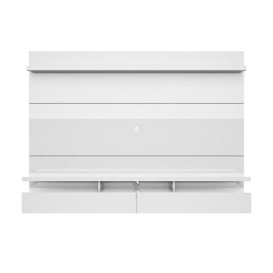 Lavo 86.5" Floating Wall Theater Entertainment Centre - White