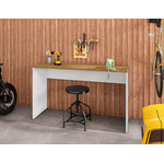 Lunde Garage Desk - White Gloss