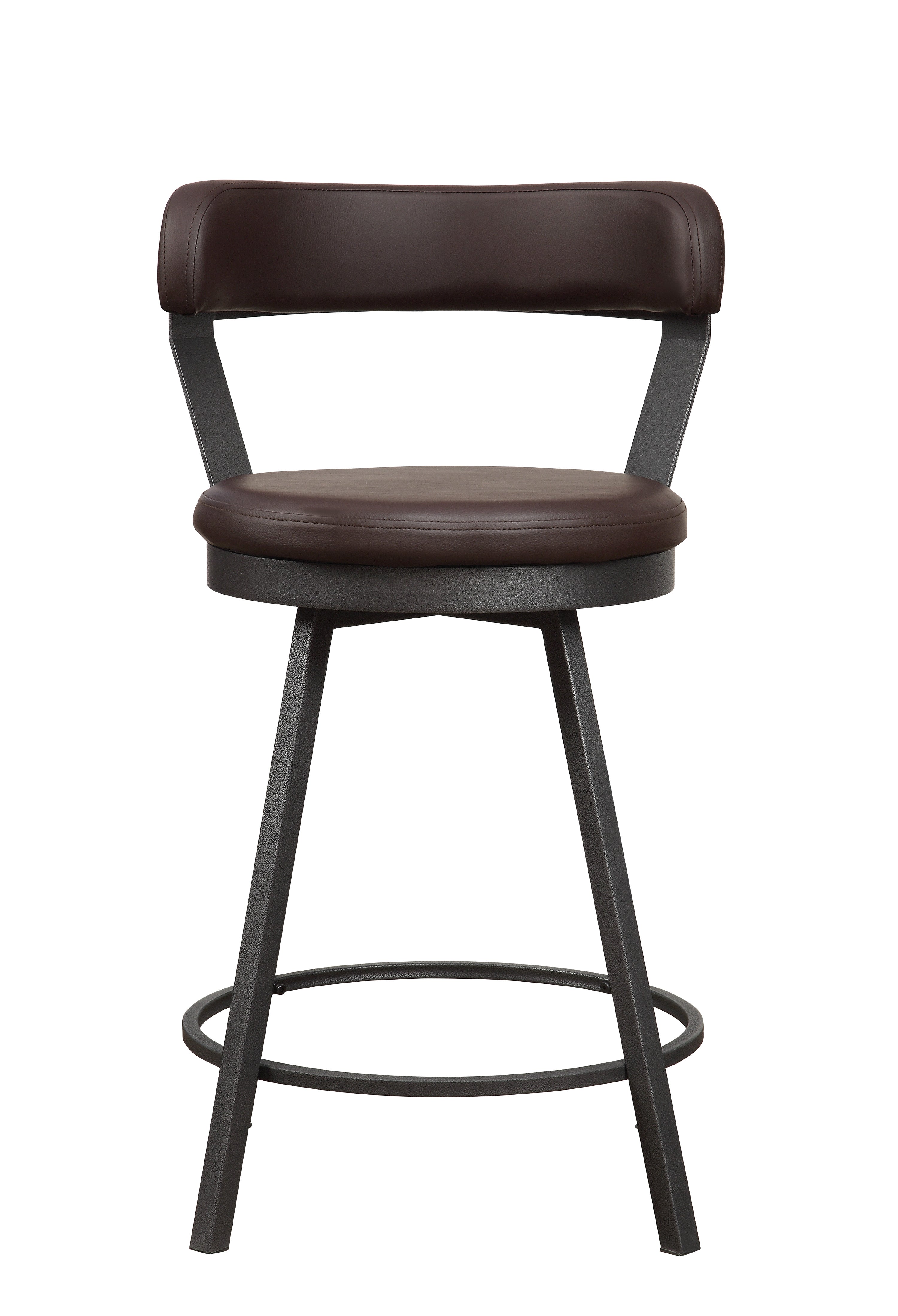 Drai Counter Height Stool - Brown