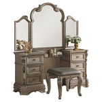 May Vanity Desk - Antique Champagne