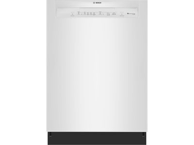 Bosch White 100 Series 24" Dishwasher with Recessed Handle - SHE2ADF2N