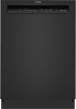 Bosch Black 100 Series 24" Dishwasher with Recessed Handle - SHE2ADF6N