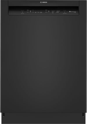 Bosch Black 100 Series 24" Dishwasher with Recessed Handle - SHE2ADF6N