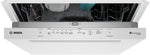 Bosch White 300 Series 24" Dishwasher with Pocket Handle - SHP53EM2N