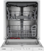 Bosch White 300 Series 24" Dishwasher with Pocket Handle - SHP53EM2N