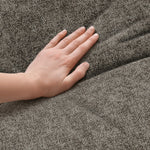 Soho All Foam Sectional - Brown