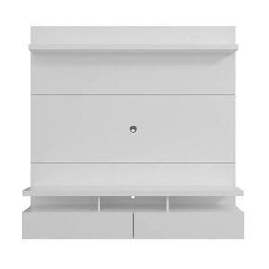 Lavo 63" Floating Wall Theatre Entertainment Centre - White Gloss