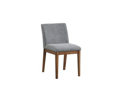 Skye Dining Chair - Walnut, Grey