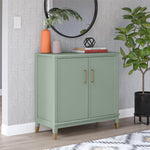 Westerleigh 2-Door Accent Cabinet - Pale Green