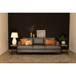 Liora Laptop Side Table - Greige