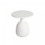 Iselyn Low Side Table - White