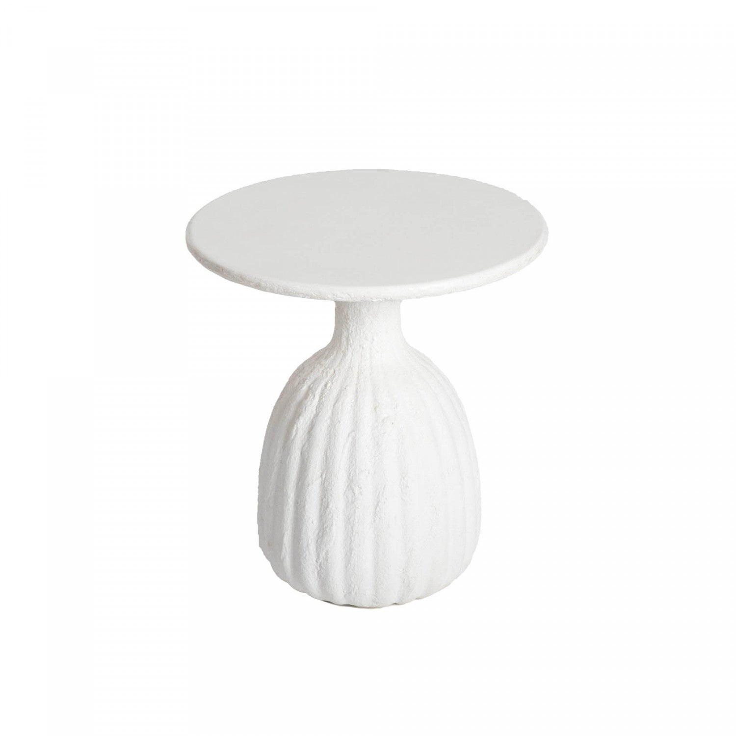 Iselyn Low Side Table - White