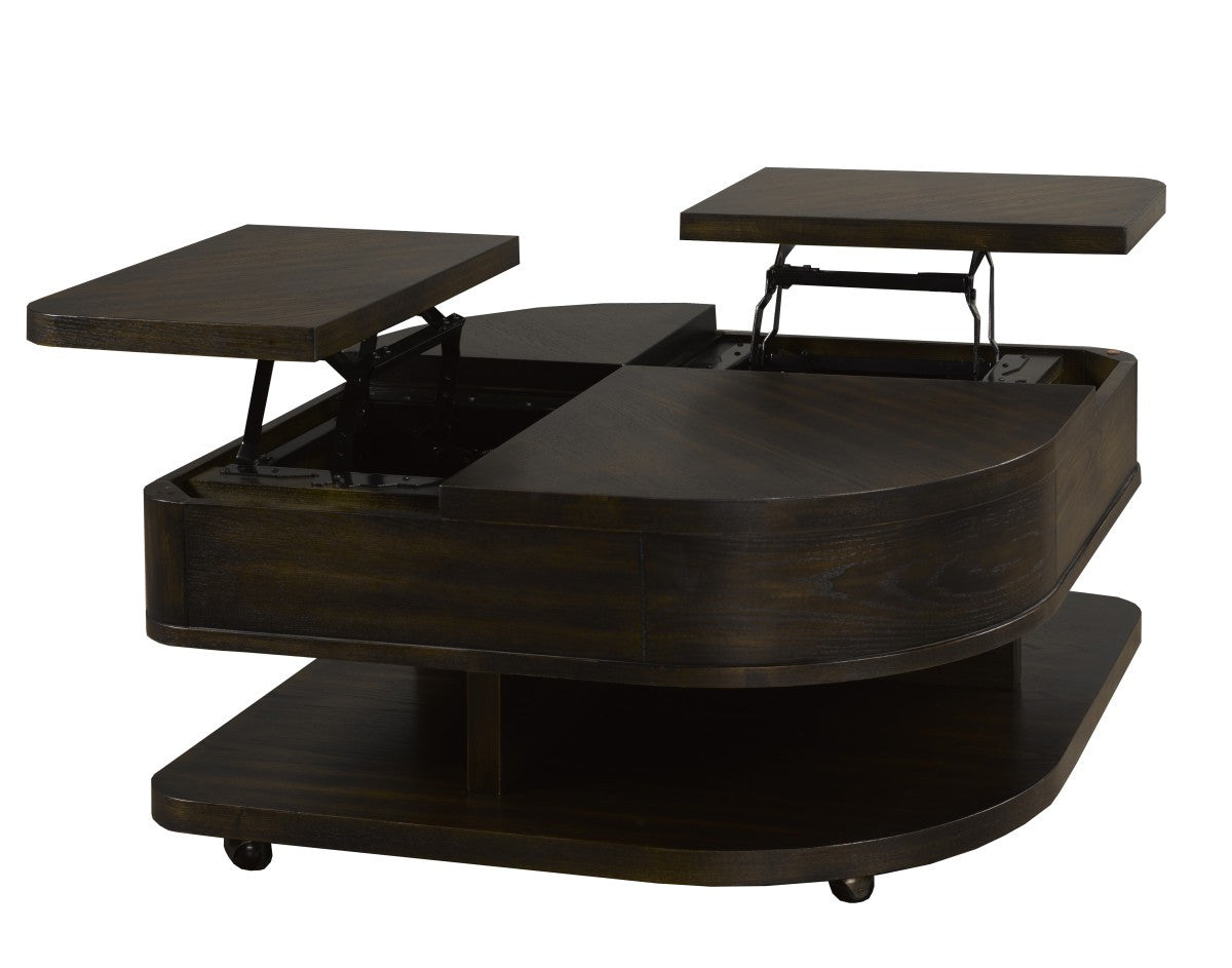 Brando Dual Lift-Top Coffee Table - Espresso