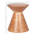 Veylia Side Table - Terra Cotta