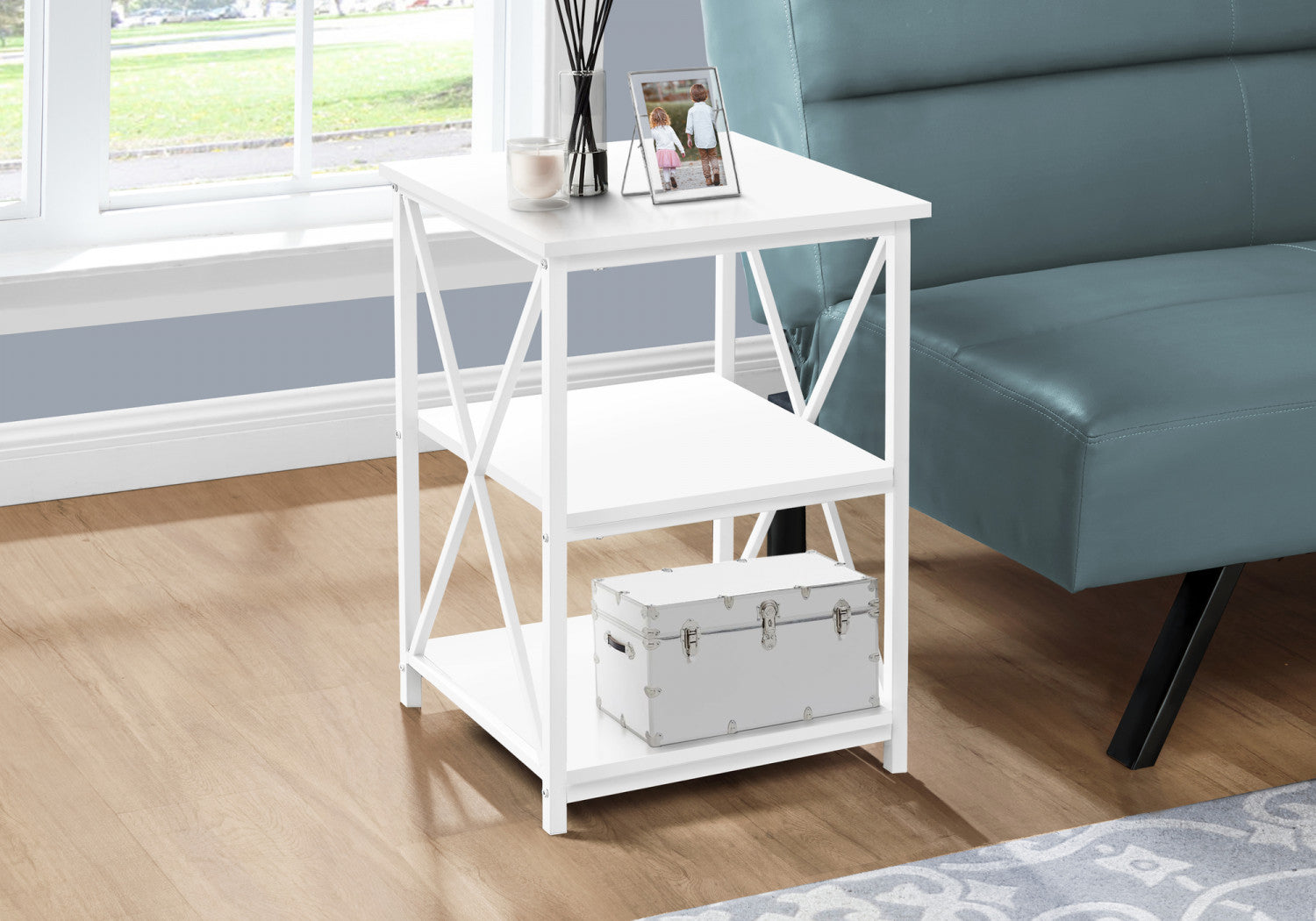 Miren Side Table - White